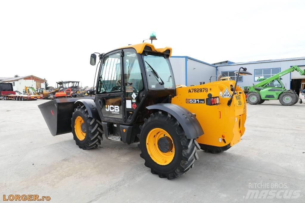 JCB 531-70 Ön yükleyici ve kazicilar