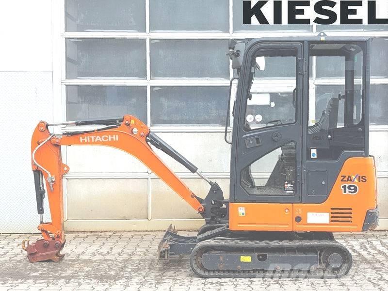 Hitachi ZX 19-6 Mini ekskavatörler, 7 tona dek