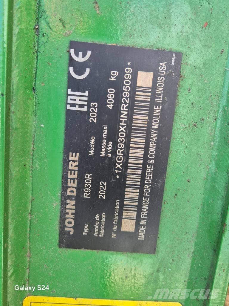 John Deere R930R Çayir biçme makinalari