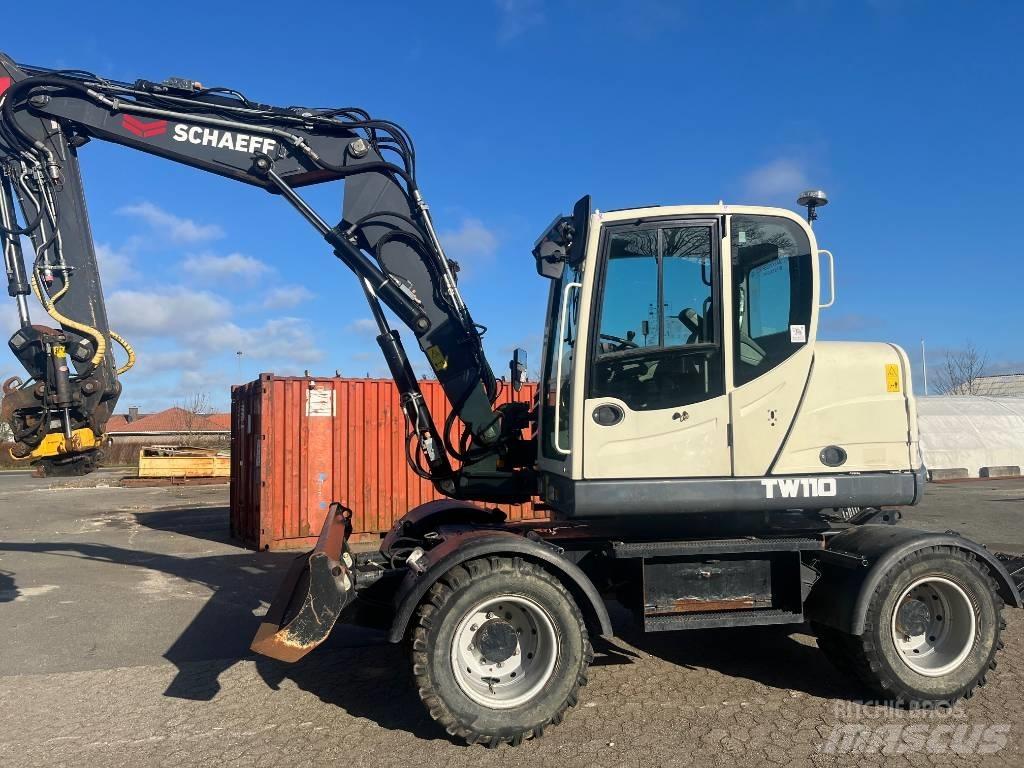 Terex TW 110 Lastik tekerli ekskavatörler