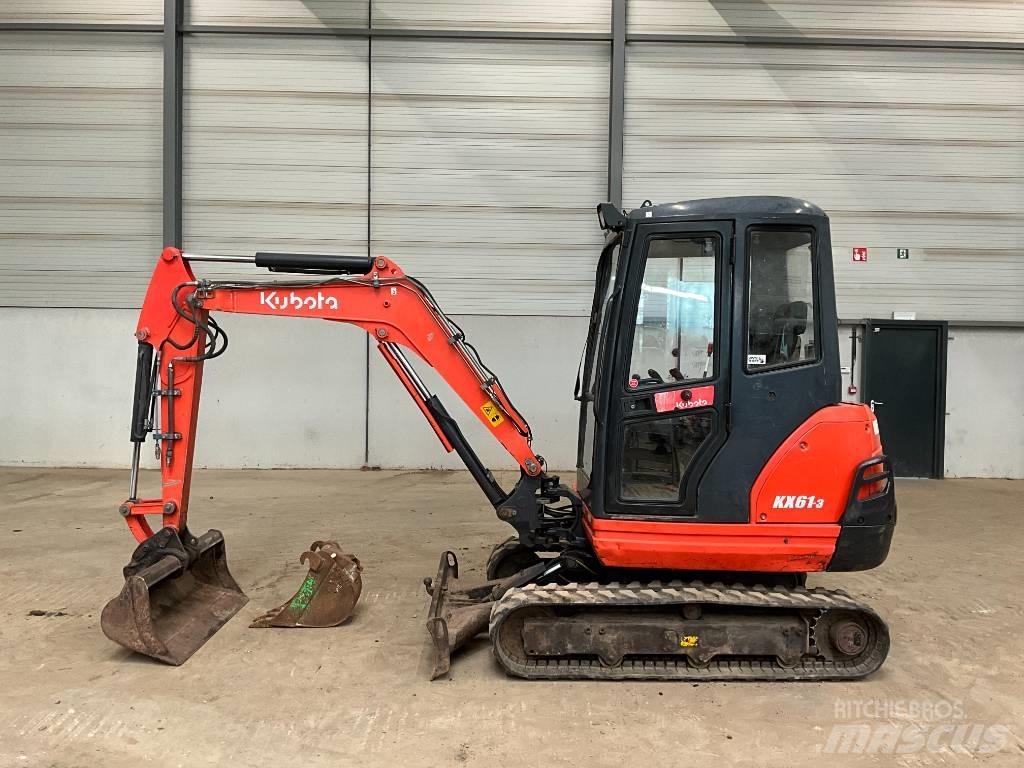 Kubota KX 61-3 Mini ekskavatörler, 7 tona dek