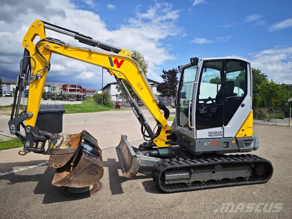 Wacker Neuson ET 58 Paletli ekskavatörler