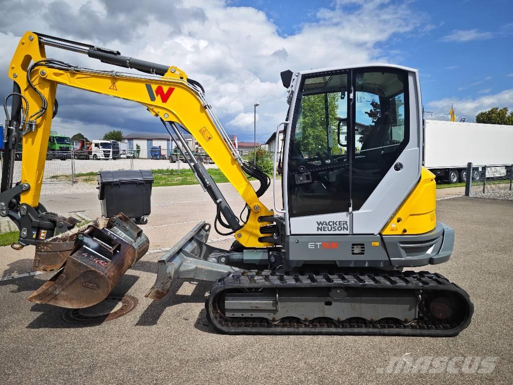 Wacker Neuson ET 58 Paletli ekskavatörler