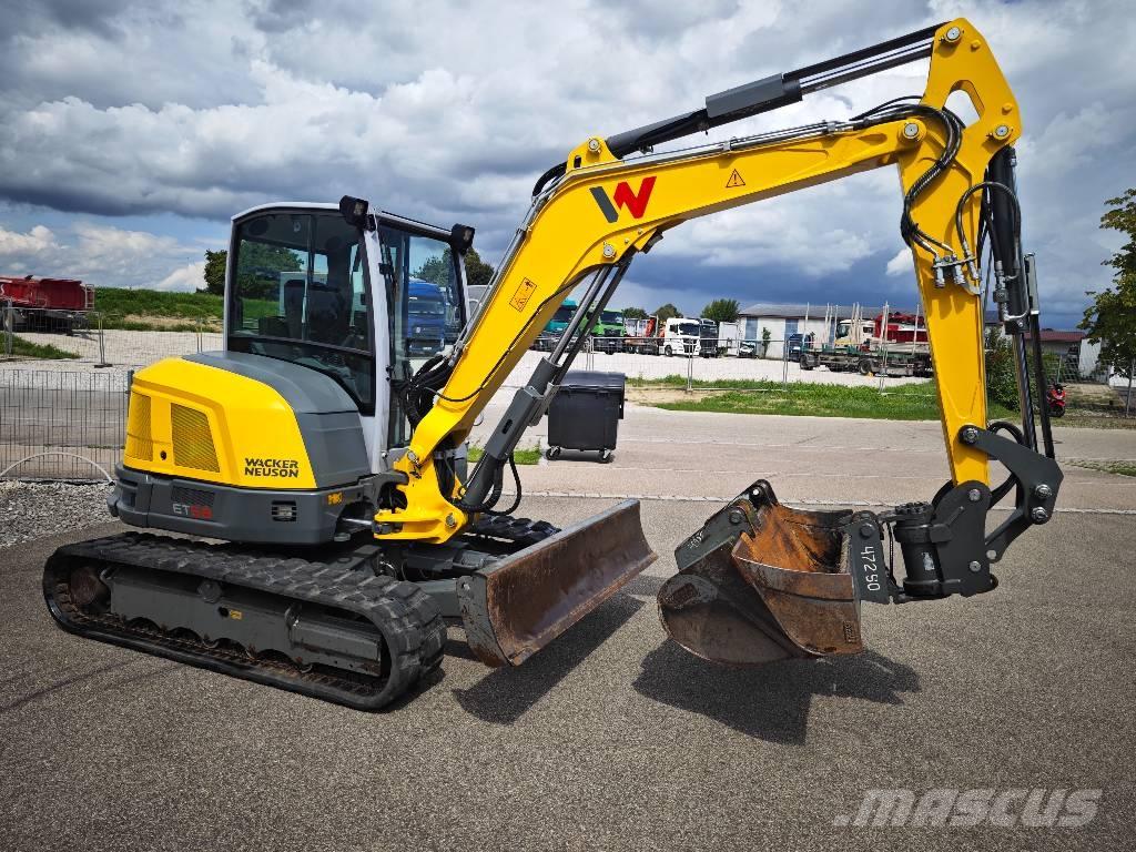 Wacker Neuson ET 58 Paletli ekskavatörler