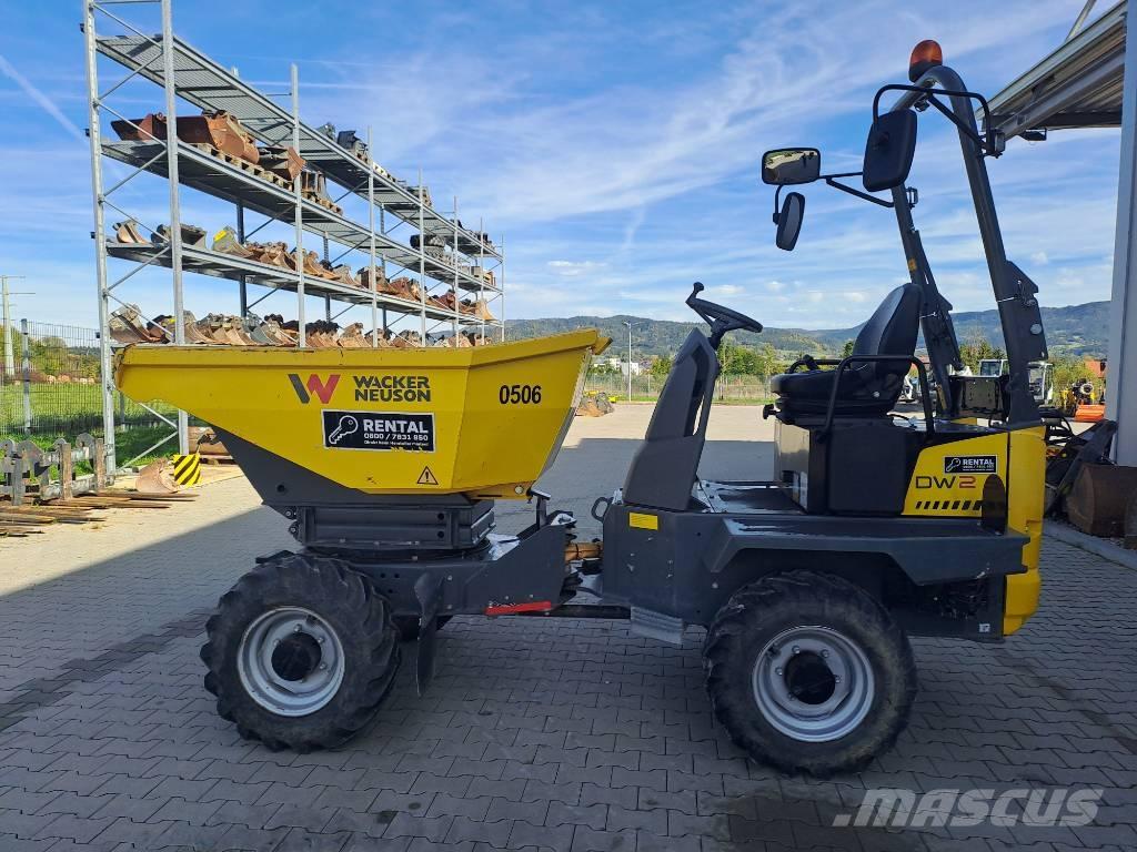 Wacker Neuson DW20 Belden kirma kamyonlar