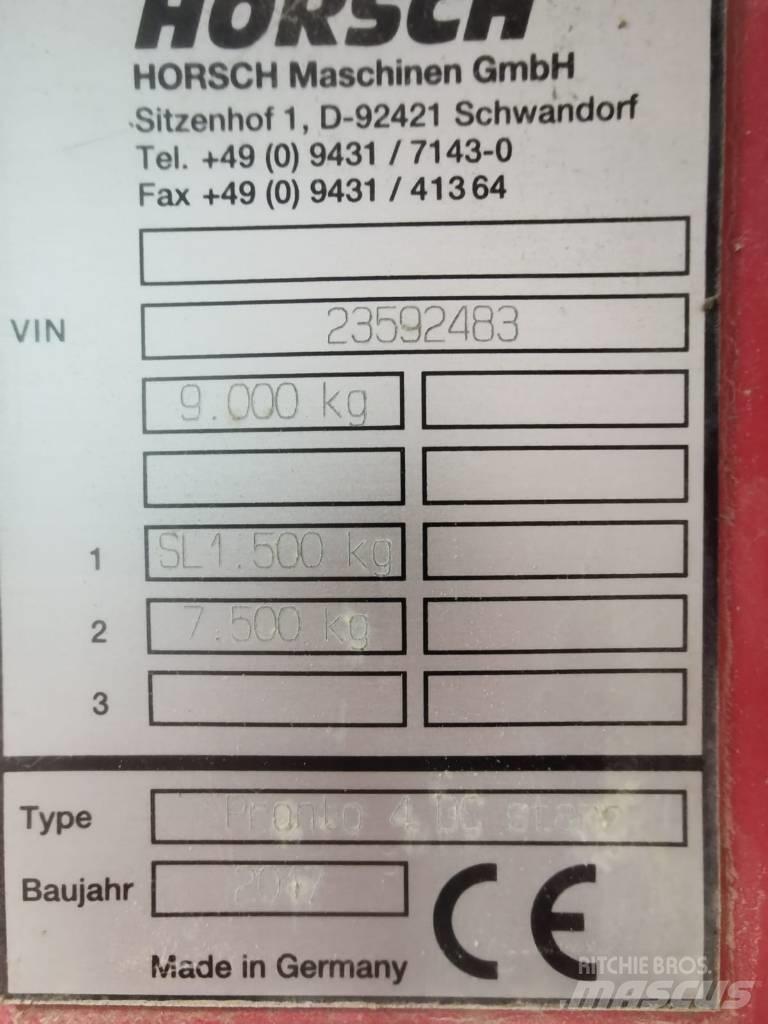 Horsch Pronto 4 DC Kombine hububat mibzerleri