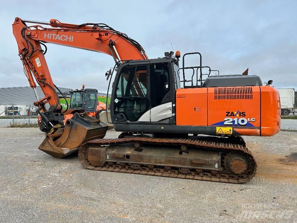 Hitachi ZX 210 LC-6 Paletli ekskavatörler