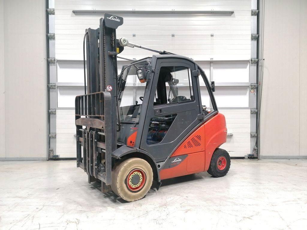 Linde H30CNG-02 LPG'li forkliftler