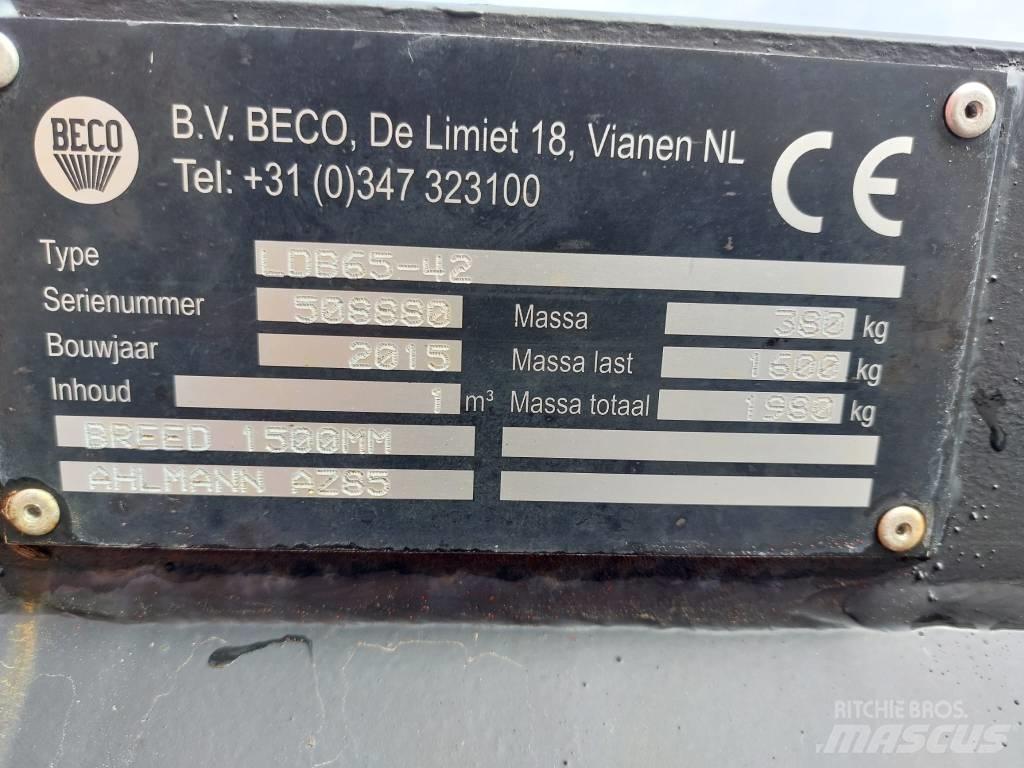 Beco LDB65-42 Kompakt traktör aksesuarları