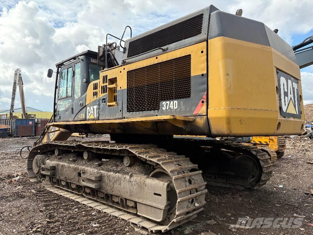 CAT 374 D L Paletli ekskavatörler