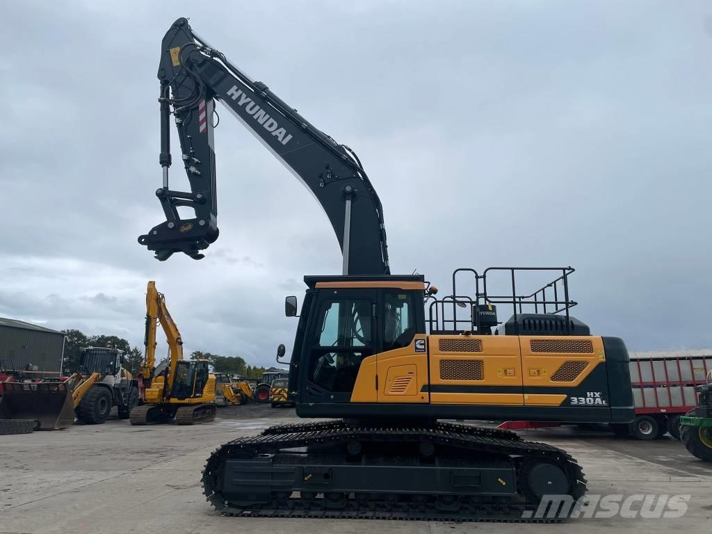 Hyundai HX 330 AL Paletli ekskavatörler