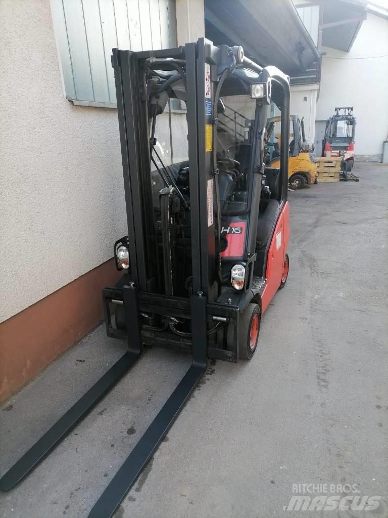 Linde H 16 T/ 391 LPG'li forkliftler
