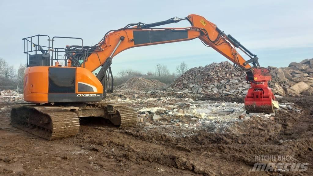 Doosan DX 235 LCR-5 Paletli ekskavatörler