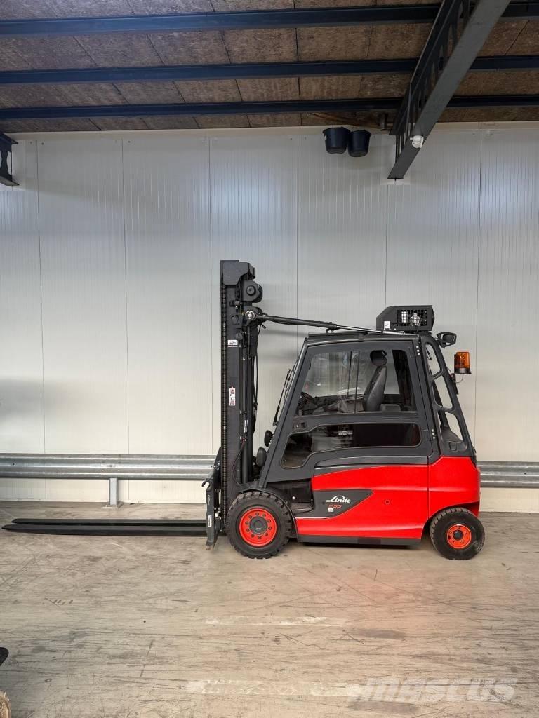 Linde E 50-02 Elektrikli forkliftler