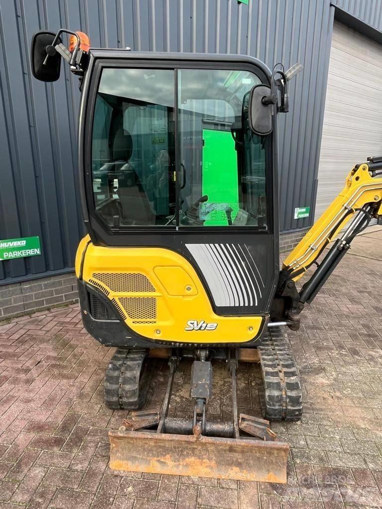 Yanmar SV 18 Mini ekskavatörler, 7 tona dek