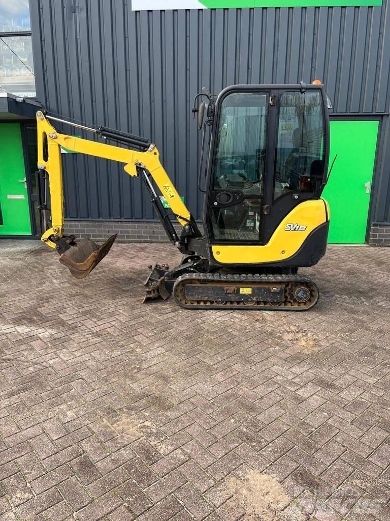 Yanmar SV 18 Mini ekskavatörler, 7 tona dek