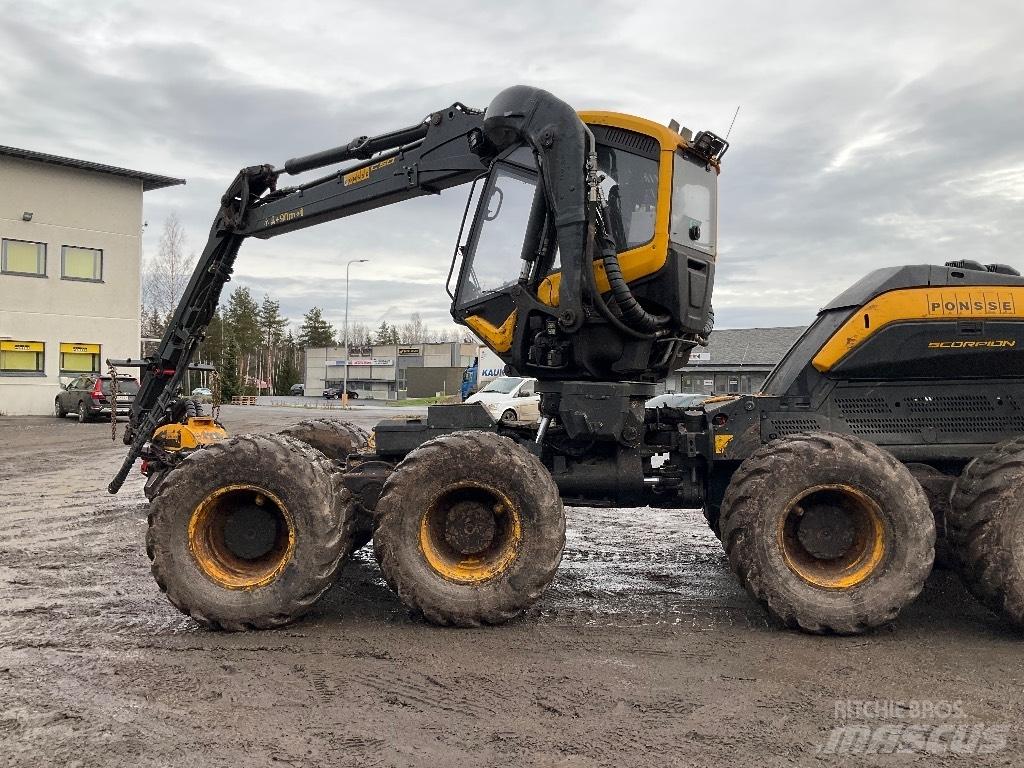Ponsse SCORPION 8W Biçerdöverler
