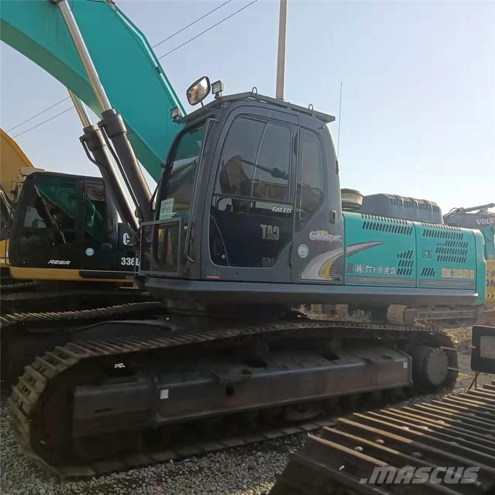 Kobelco SK350D Paletli ekskavatörler