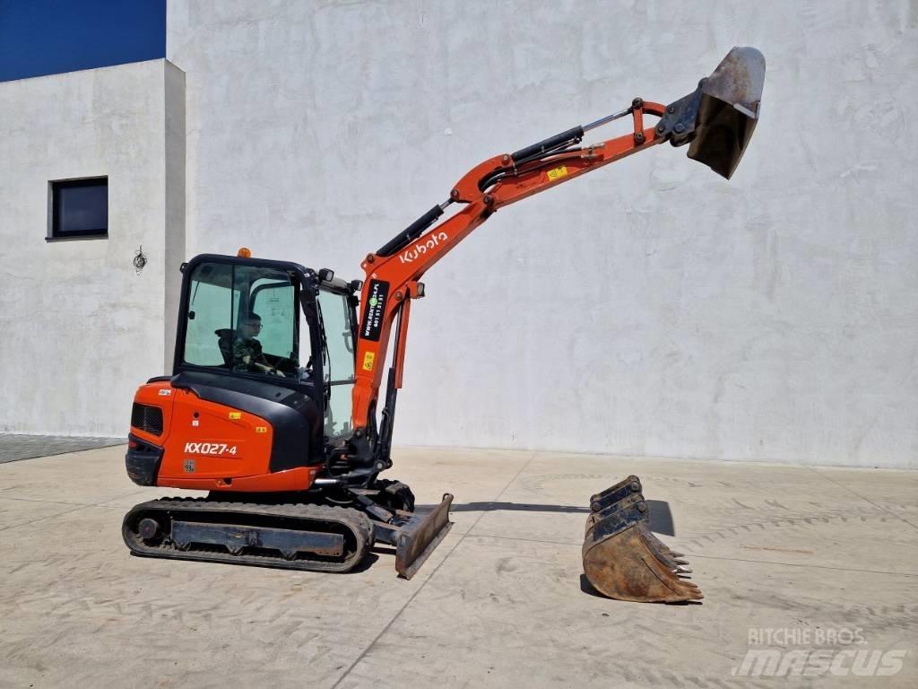 Kubota KX 027-4 M353 Mini ekskavatörler, 7 tona dek