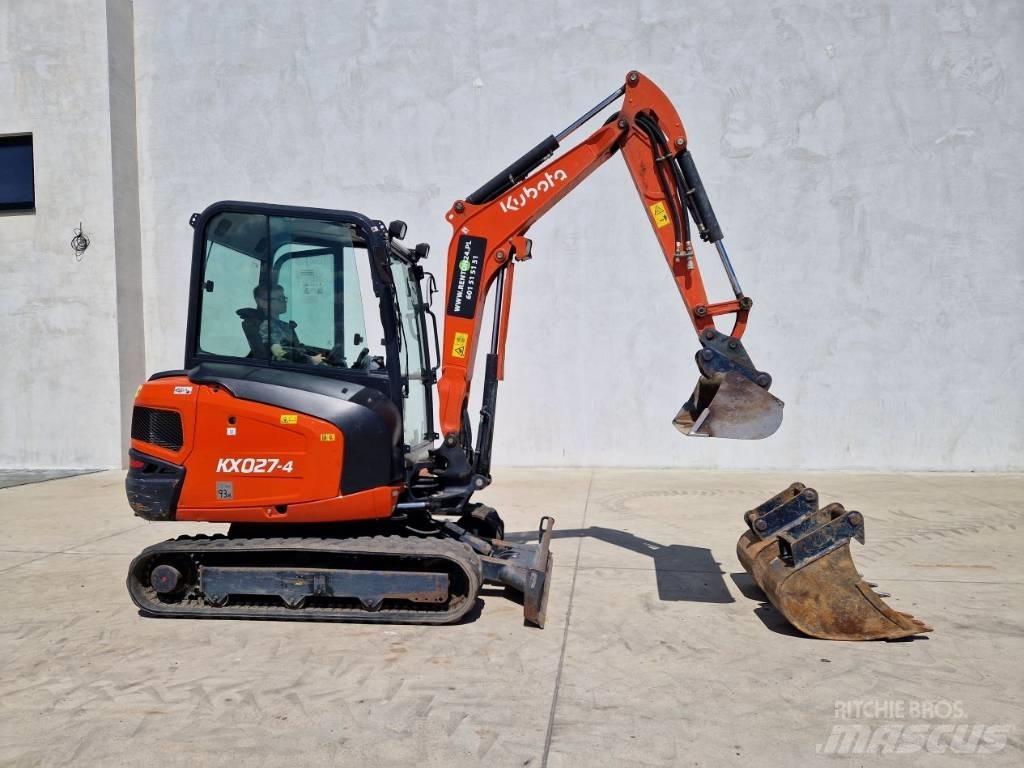 Kubota KX 027-4 M353 Mini ekskavatörler, 7 tona dek