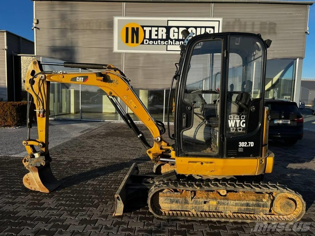 CAT 302.7 DCR Mini ekskavatörler, 7 tona dek