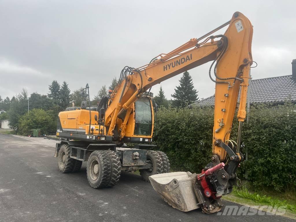 Hyundai 140W-9A Lastik tekerli ekskavatörler