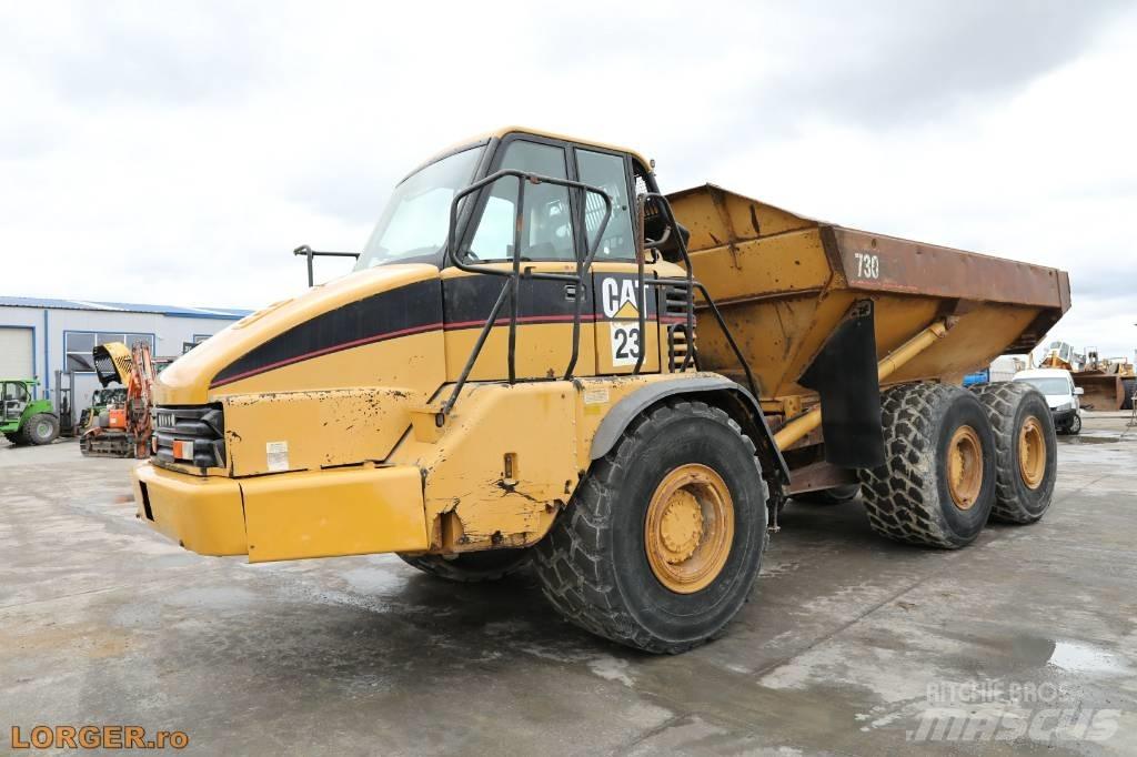 CAT 730 Belden kirma kaya kamyonu