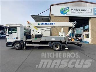 Palfinger P 280 CK Araç üstü platformlar