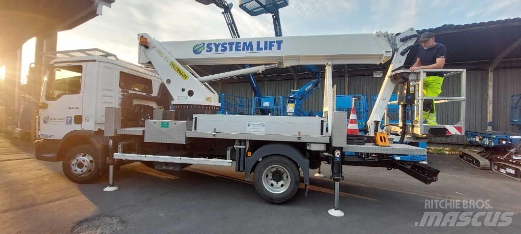 Palfinger P 280 CK Araç üstü platformlar