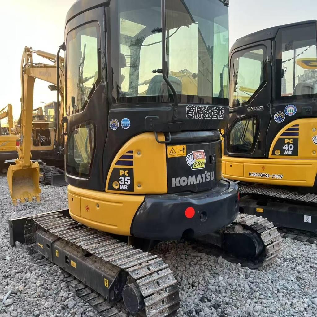 Komatsu PC 35 MR Mini ekskavatörler, 7 tona dek