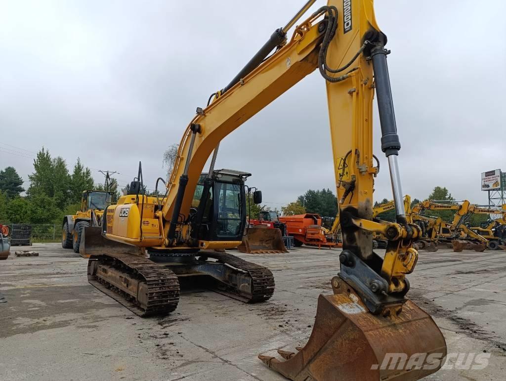 JCB JS 260 LC Paletli ekskavatörler