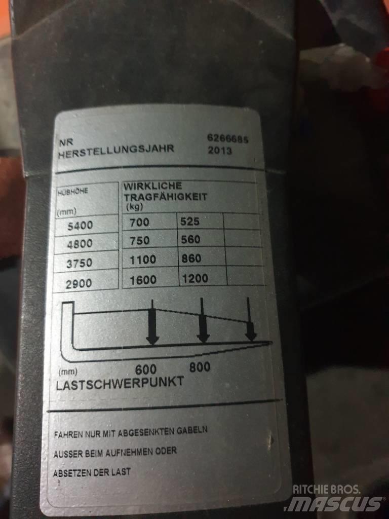 BT SPE 160 Yaya kumandali istif makinasi