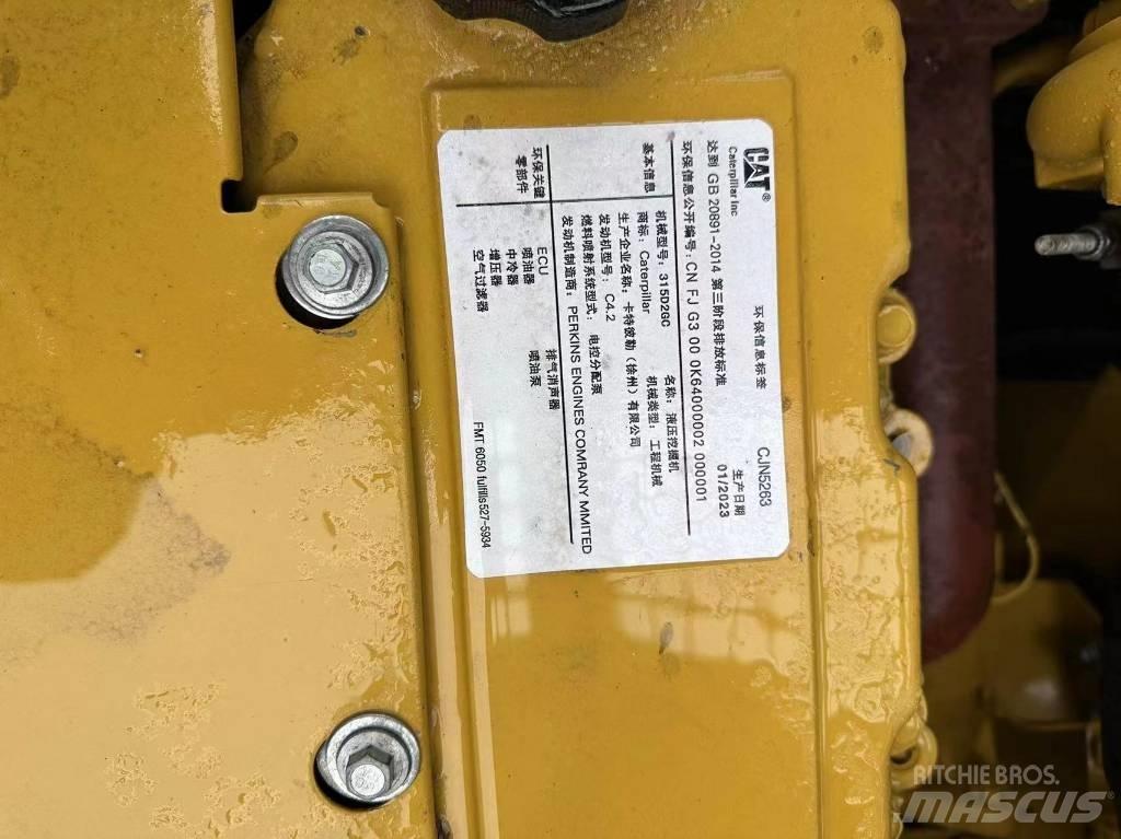 Carter 315D Paletli ekskavatörler