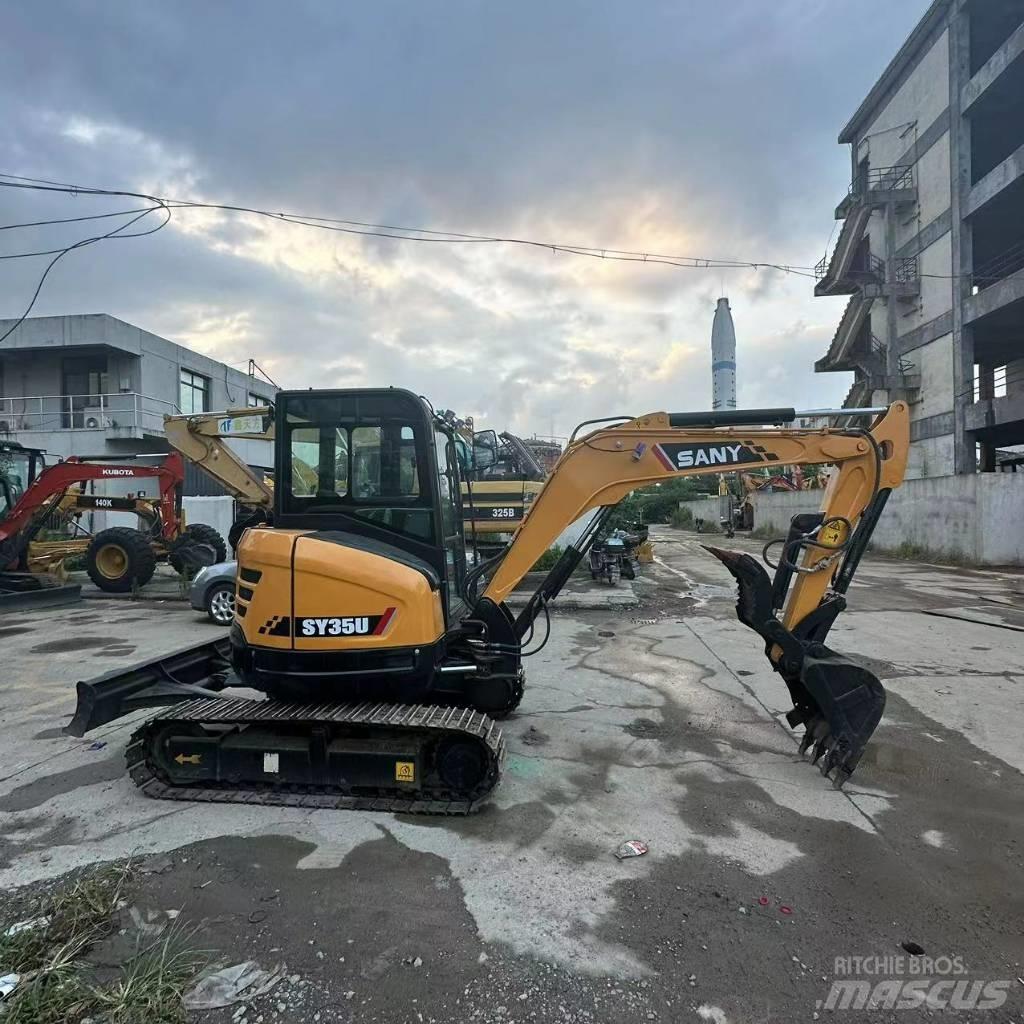 Sany SY 35 U Mini ekskavatörler, 7 tona dek