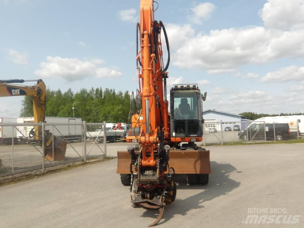 Doosan DX 160 W Lastik tekerli ekskavatörler