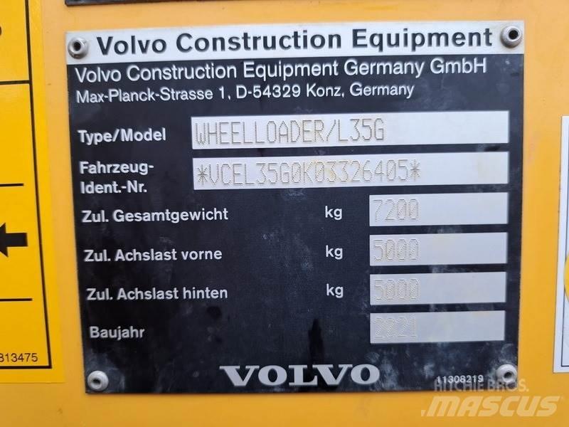 Volvo L 35 G Tekerlekli yükleyiciler