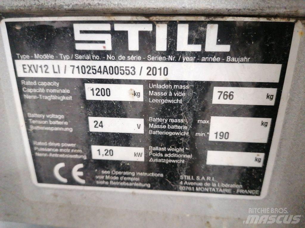 Still EXV12LI Yaya kumandali istif makinasi