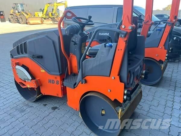 Hamm HD 8 Çift tamburlu silindirler