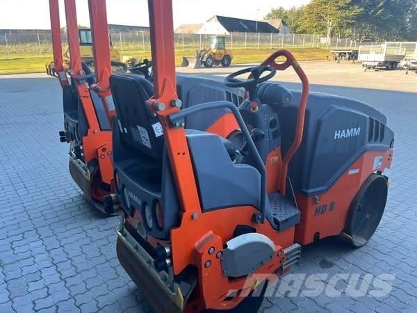 Hamm HD 8 Çift tamburlu silindirler