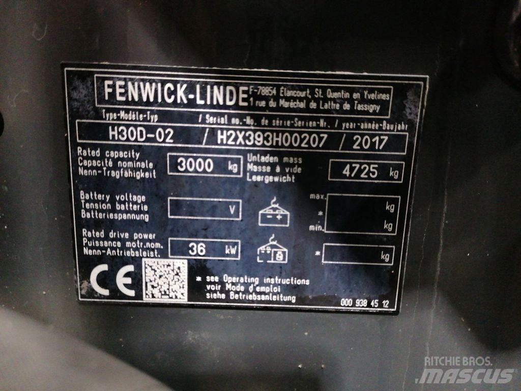 Linde H30D-02 Dizel forkliftler