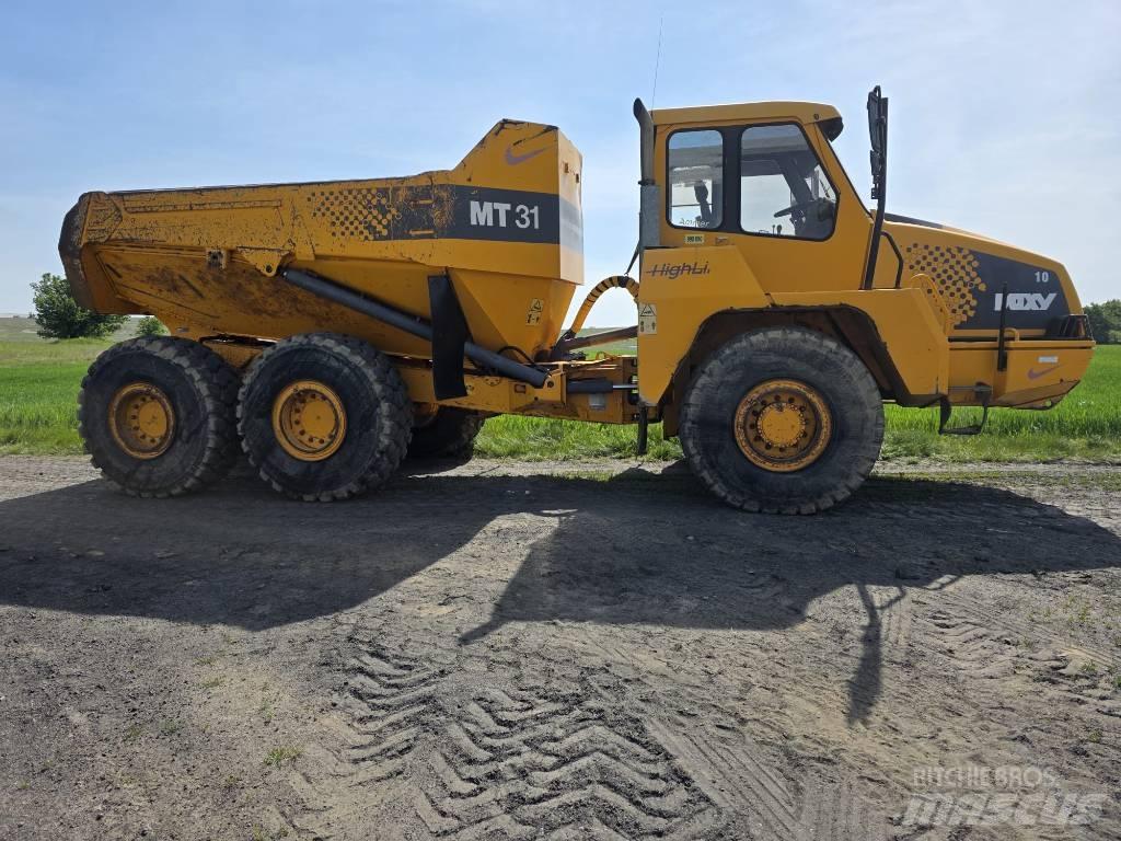 Moxy MT31 Belden kirma kaya kamyonu