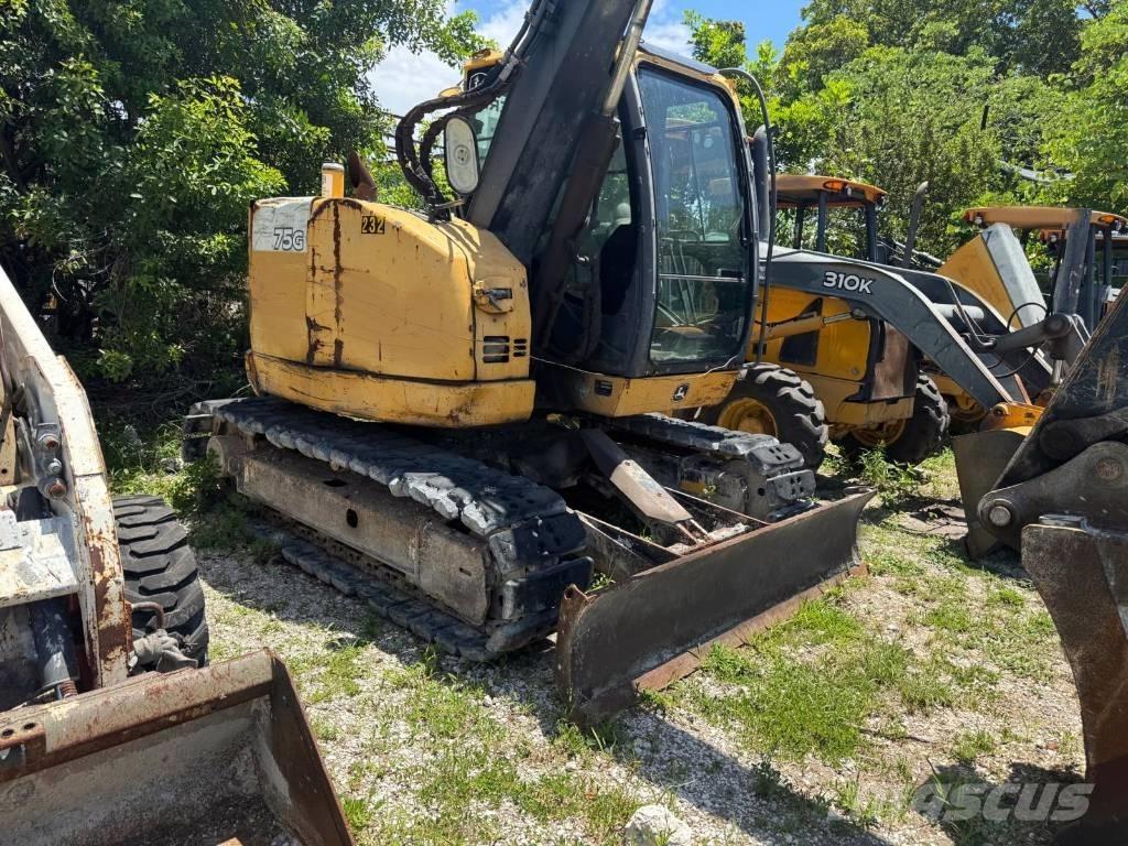 John Deere 75 G Mini ekskavatörler, 7 tona dek