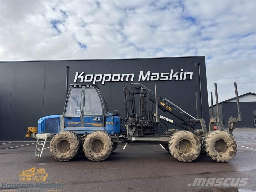 Rottne F15C Tomruk yükleyici traktörler