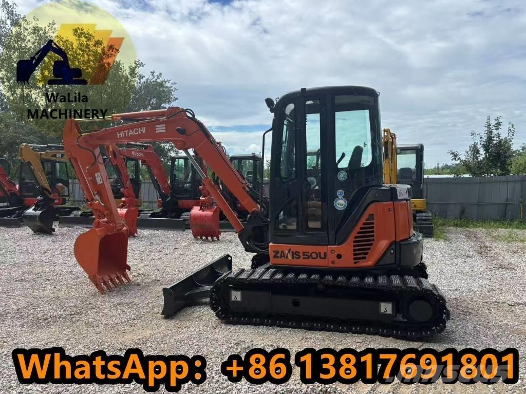 Hitachi ZX 50 U-3 B Mini ekskavatörler, 7 tona dek