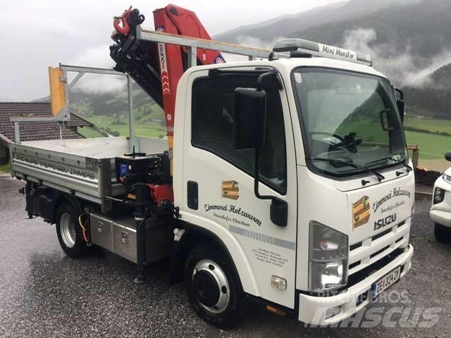 Isuzu N2 mit HMF 910 Araç üzeri vinçler