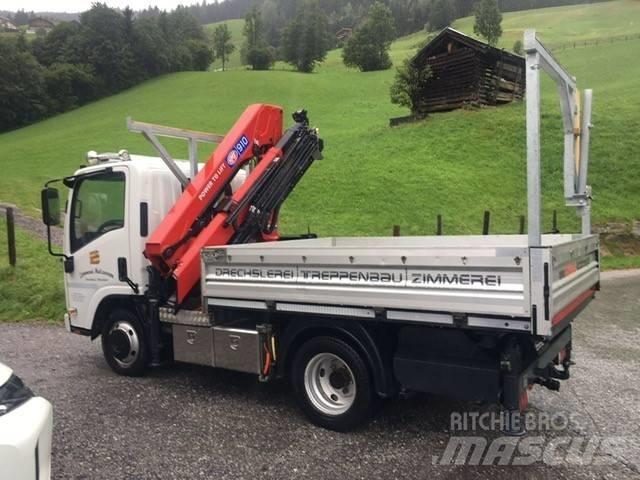 Isuzu N2 mit HMF 910 Araç üzeri vinçler