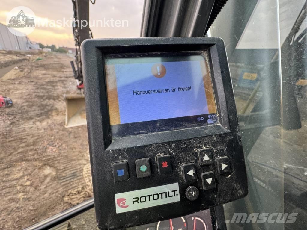 Volvo ECR 145 EL Paletli ekskavatörler