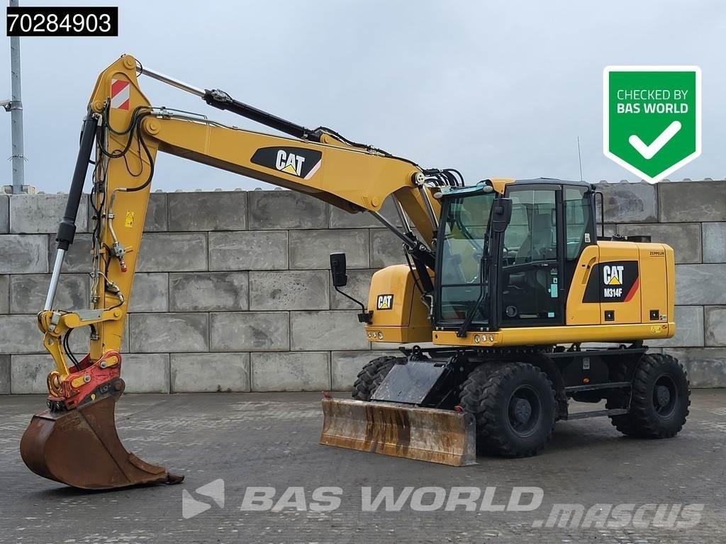 CAT M314 F Lastik tekerli ekskavatörler
