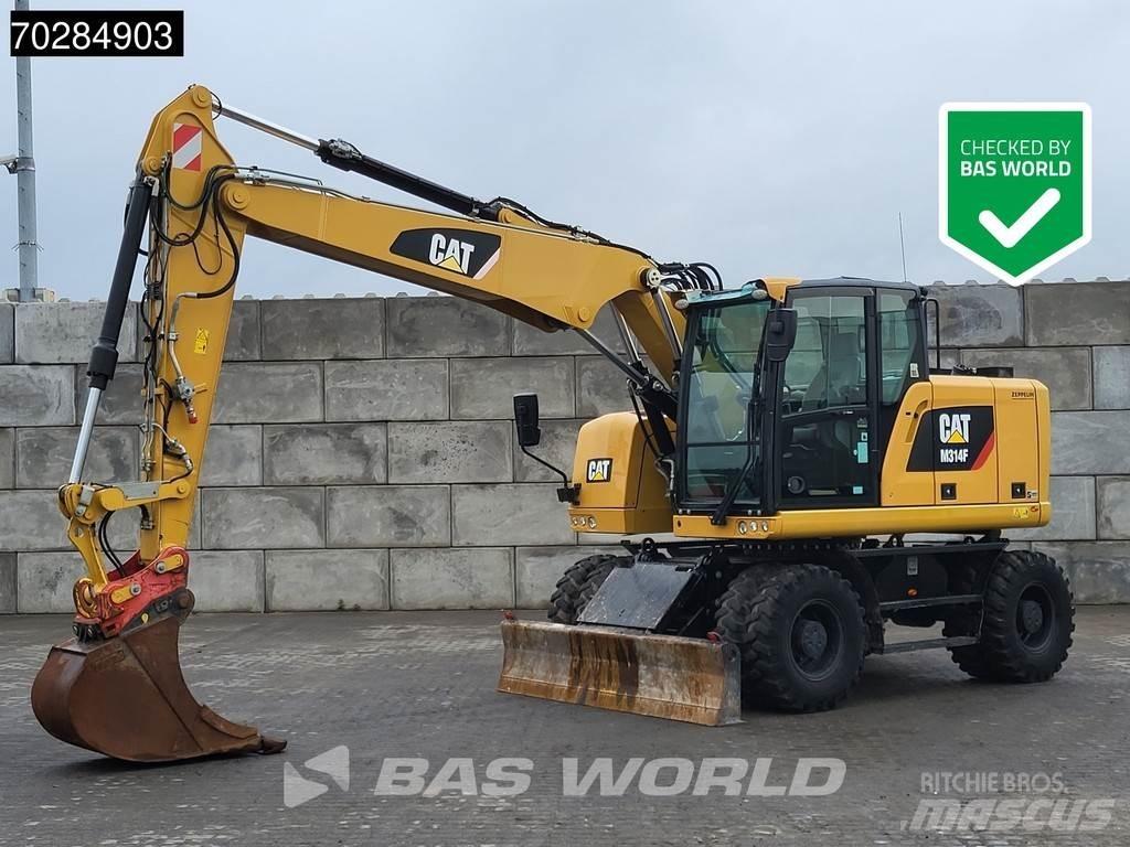 CAT M314 F Lastik tekerli ekskavatörler