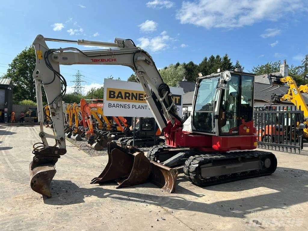 Takeuchi TB 280 FR Midi ekskavatörler 7 - 12 t